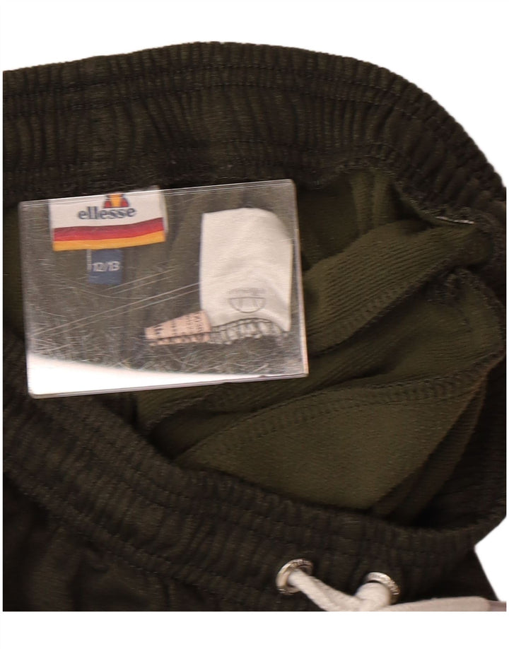 Pantaloncini sportivi da ragazzo Ellesse 12-13 anni Poliestere kaki