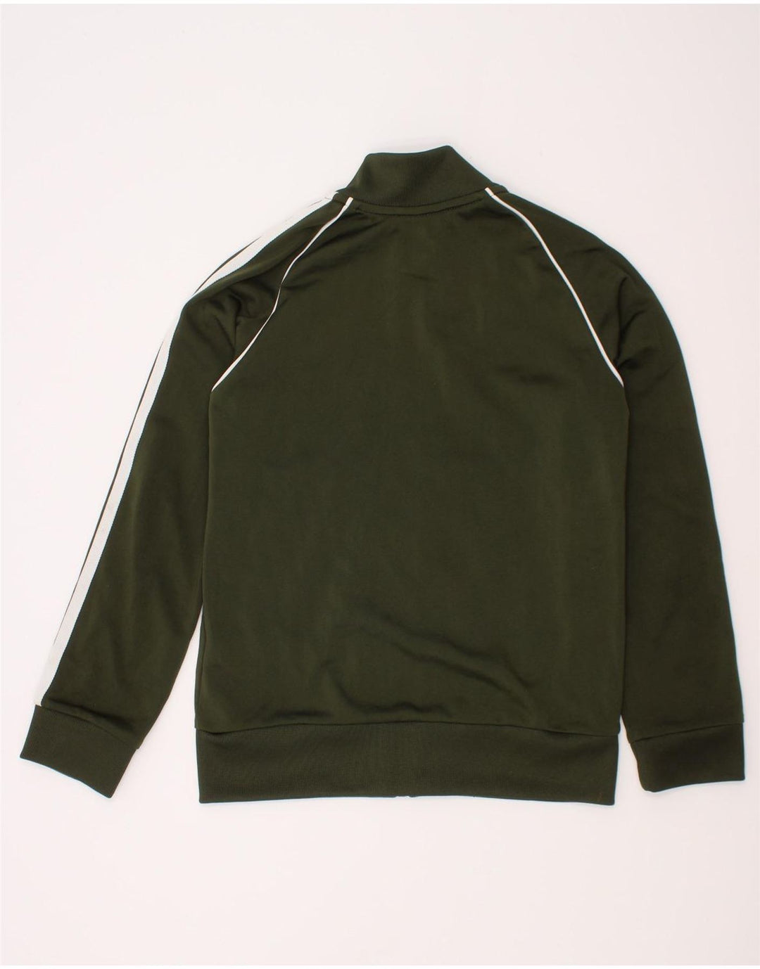 Giacca Top della tuta da ragazzo Adidas 7-8 anni in poliestere verde