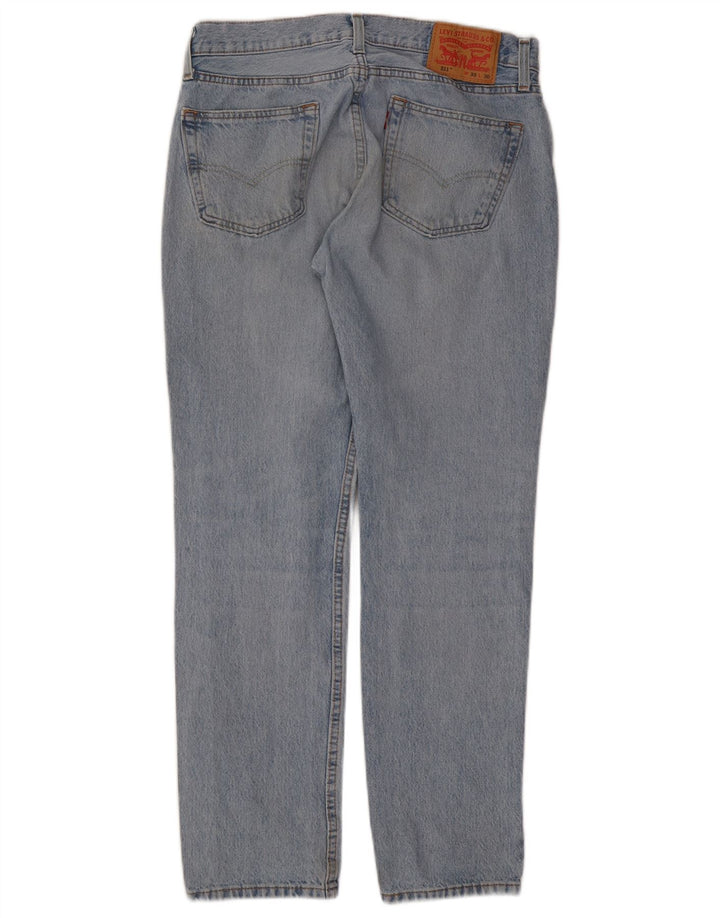Jeans Levi's Uomo 511 Slim W33 L30 Cotone Blu
