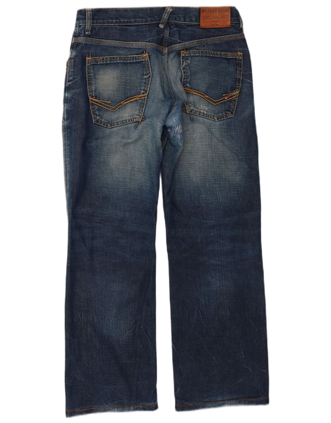 Jeans dritti da uomo Tommy Hilfiger W30 L28 Blu