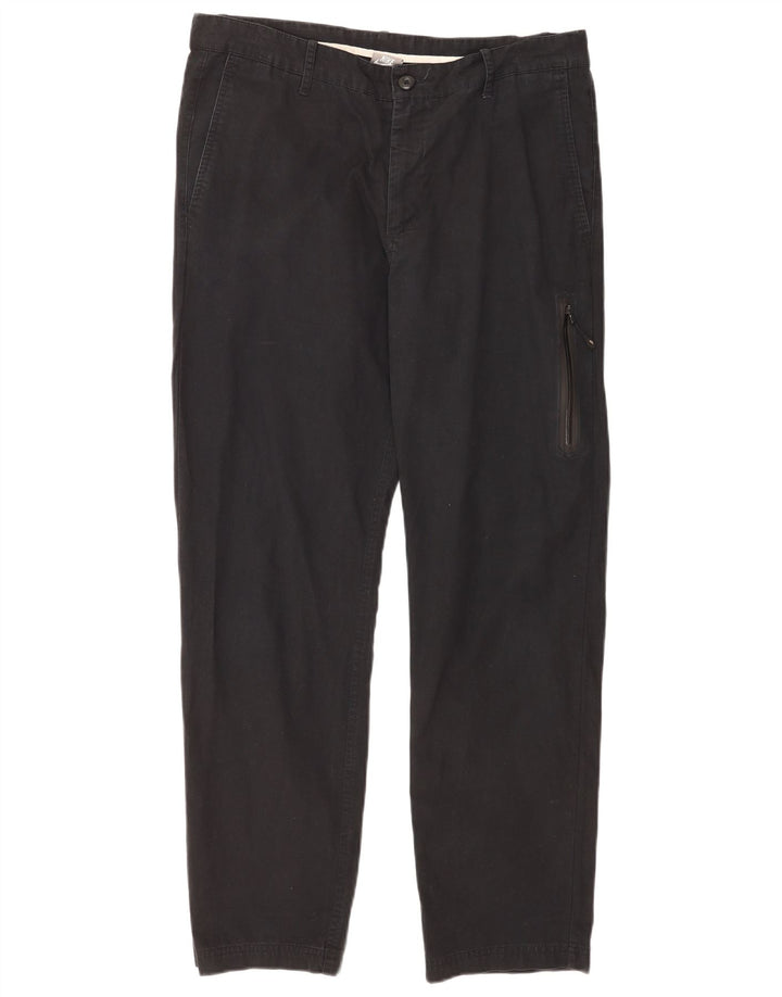 Pantaloni cargo dritti Nike da uomo W34 L30 cotone nero