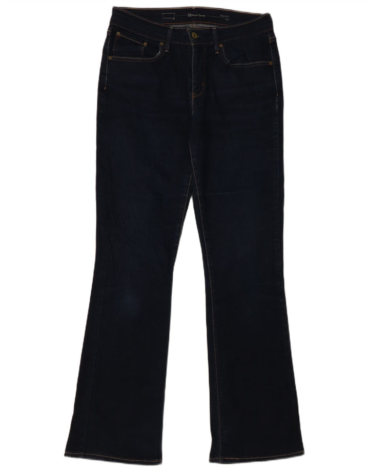 LEVI'S Jeans da donna Demi Curve a vita classica con taglio bootcut W30 L32 Blu navy