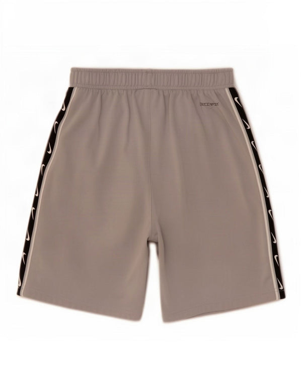 Pantaloncini sportivi Nike da ragazzo Dri Fit Graphic 12-13 anni Large Grey Colourblock