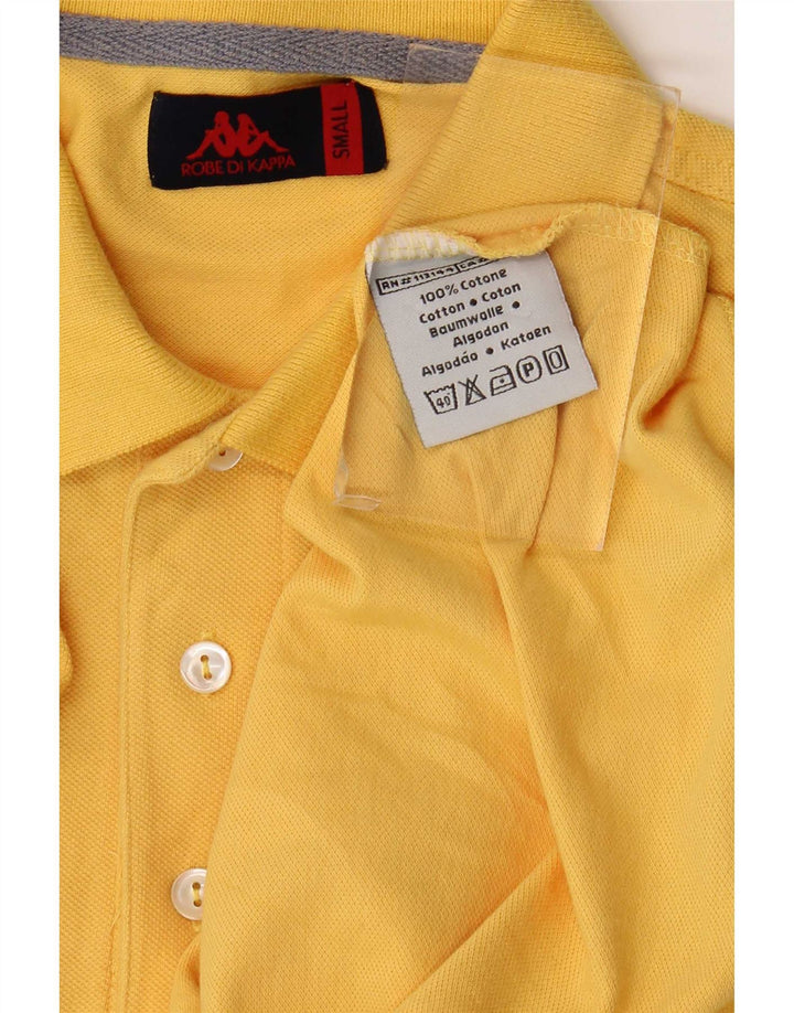 Polo Uomo Kappa Small Giallo In Cotone