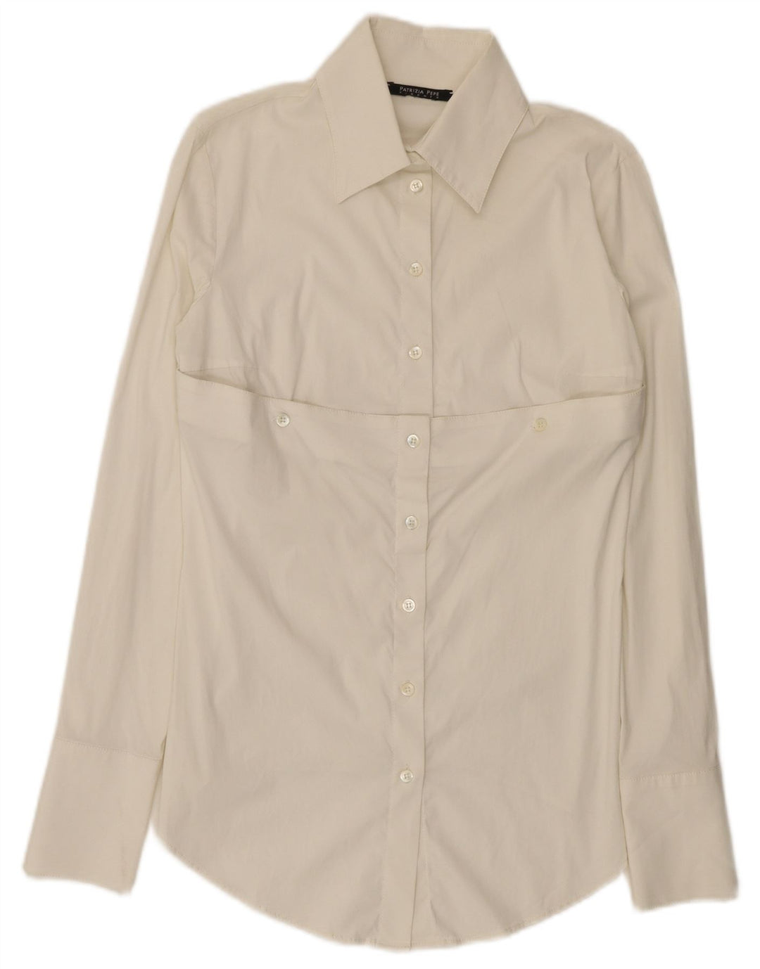 Camicia da donna Patrizia Pepe UK 12 Medium White