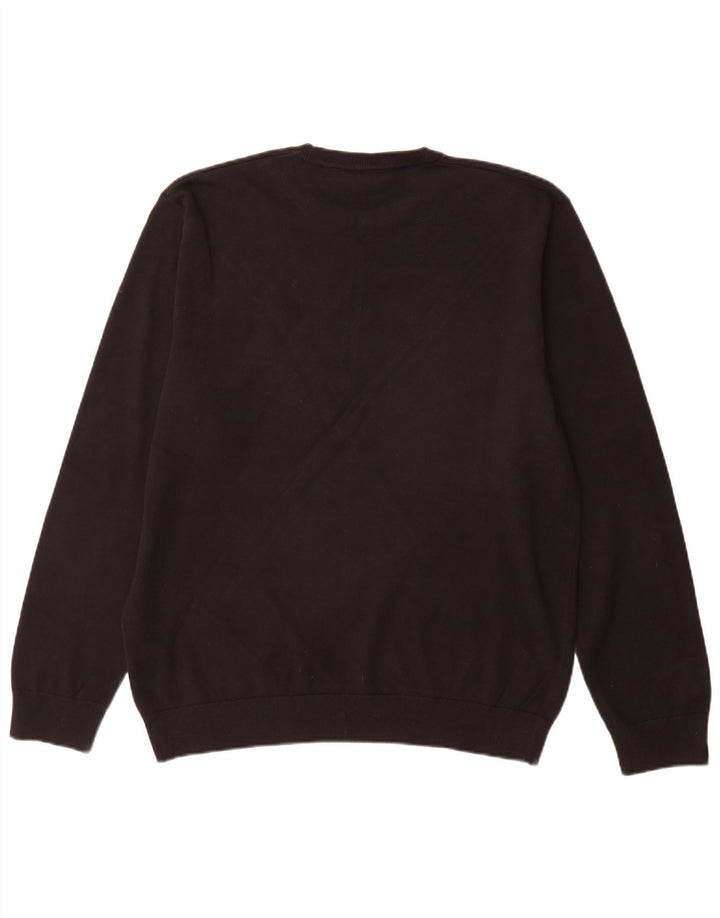 Maglione maglione girocollo da uomo Carhartt grande cotone nero