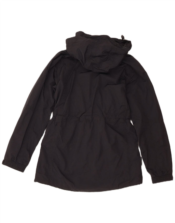 Giacca antipioggia con cappuccio da donna Mountain Warehouse UK 14 Large in nylon nero
