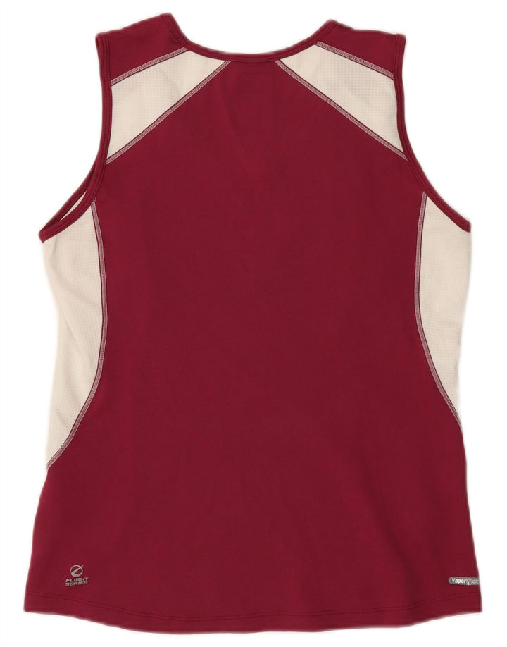 Canotta da donna The North Face UK 12 Poliestere color block medio bordeaux