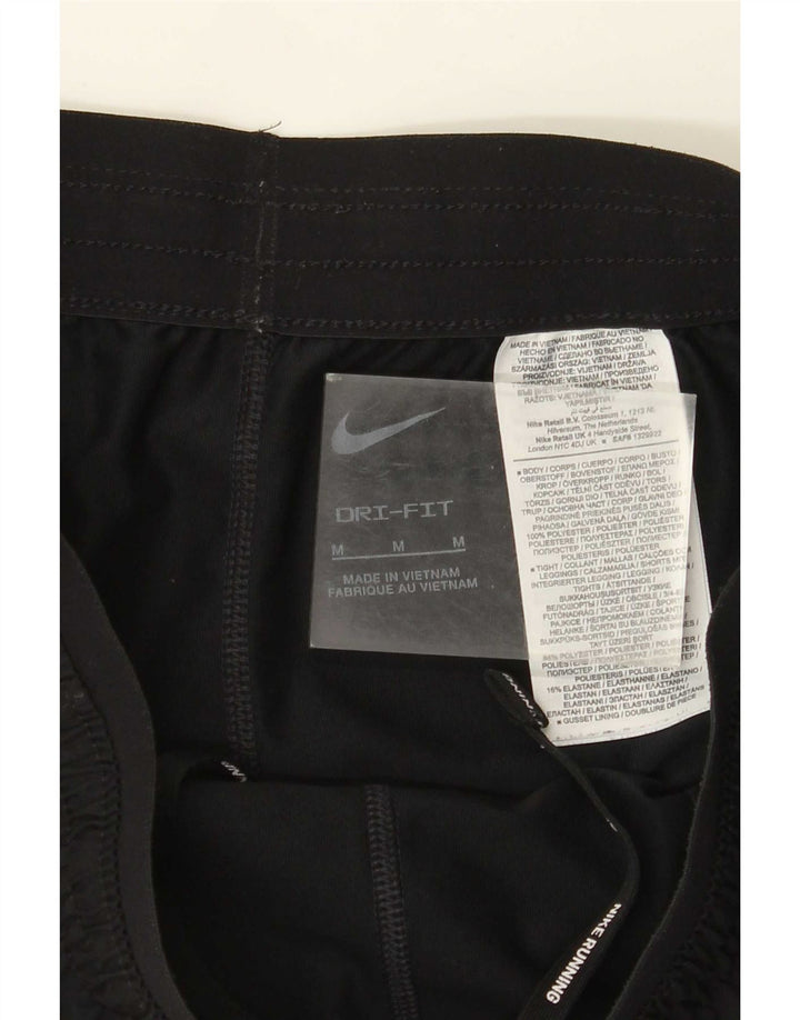 Pantaloncini sportivi Nike da donna Dri Fit UK 12 medio nero poliestere