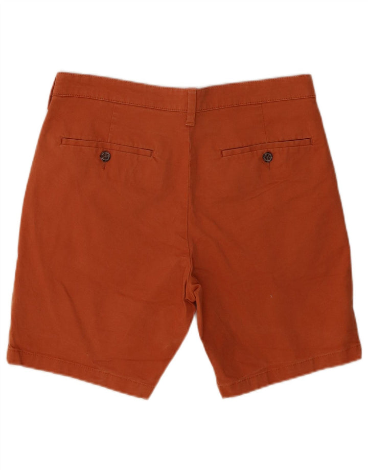 Pantaloncini chino da uomo Marks & Spencer W30 cotone arancione medio