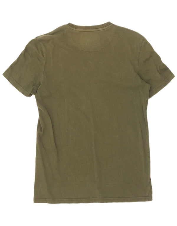 T-shirt da uomo Lyle & Scott Top piccola in cotone kaki
