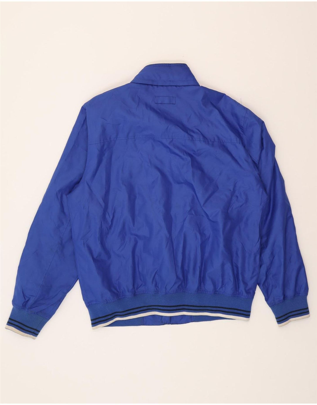 KAPPA Mens Bomber Jacket UK 42 XL Blue Polyester Vintage Kappa and Second-Hand Kappa from Messina Hembry 