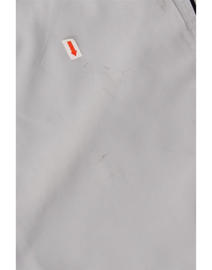 Pantaloncini sportivi da uomo LOTTO grandi in poliestere grigio