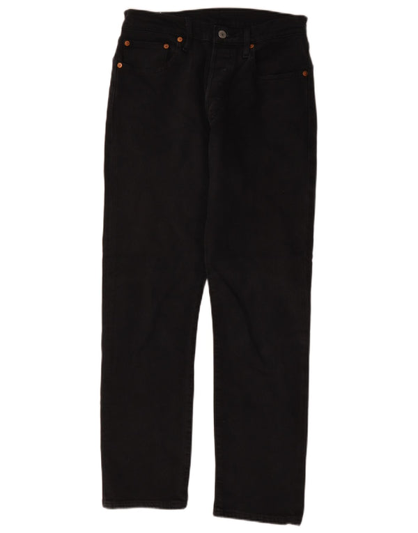 Jeans dritti Levi's 501 da donna W27 L28 cotone nero