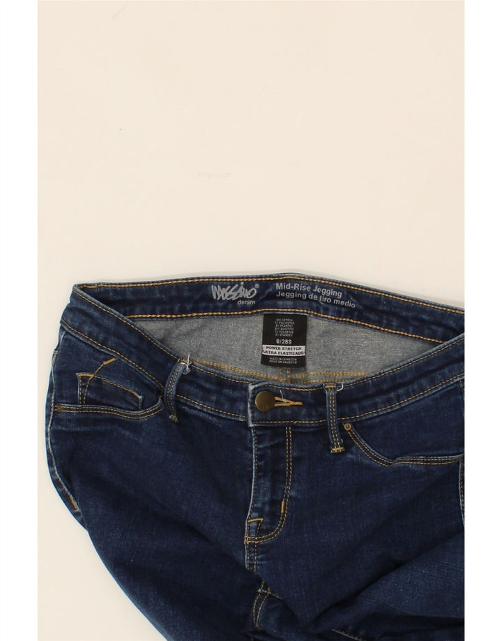 MOSSIMO Womens Mid Rise Jegging Jeans US 6 Medium W28 L26  Blue Cotton Vintage Mossimo and Second-Hand Mossimo from Messina Hembry 