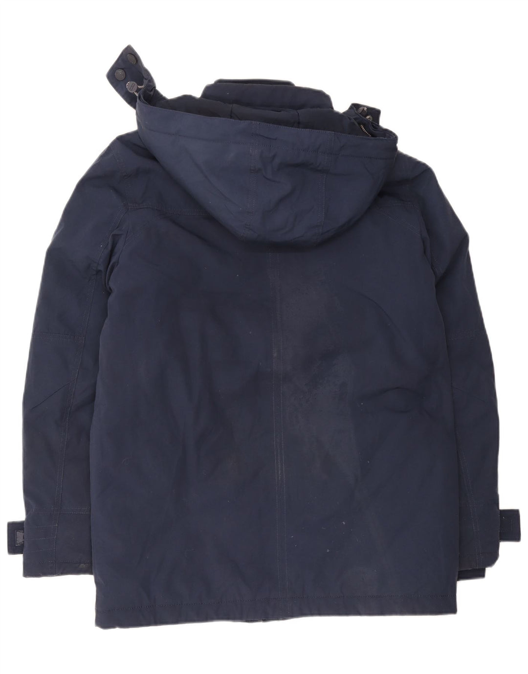 Cappotto giacca a vento con cappuccio da uomo Tommy Hilfiger UK 38 medio blu navy