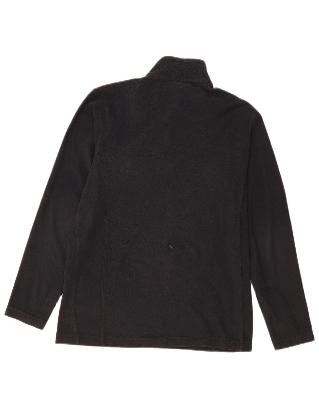 Maglione in pile Columbia da uomo con collo e zip XS poliestere nero