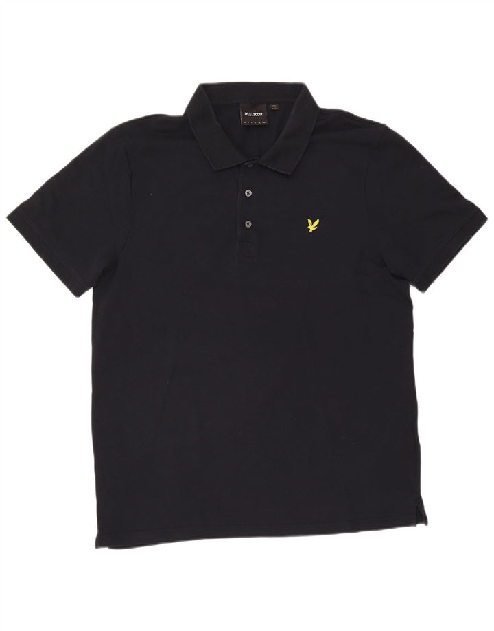 Polo da uomo Lyle & Scott XL in cotone blu navy