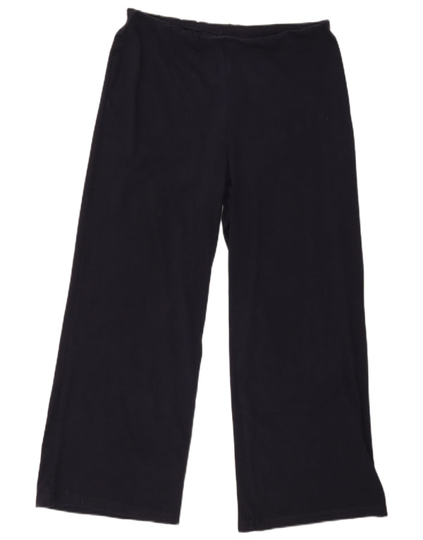 Pantaloni casual da donna Marks & Spencer UK 14 Large W34 L28 Blu navy
