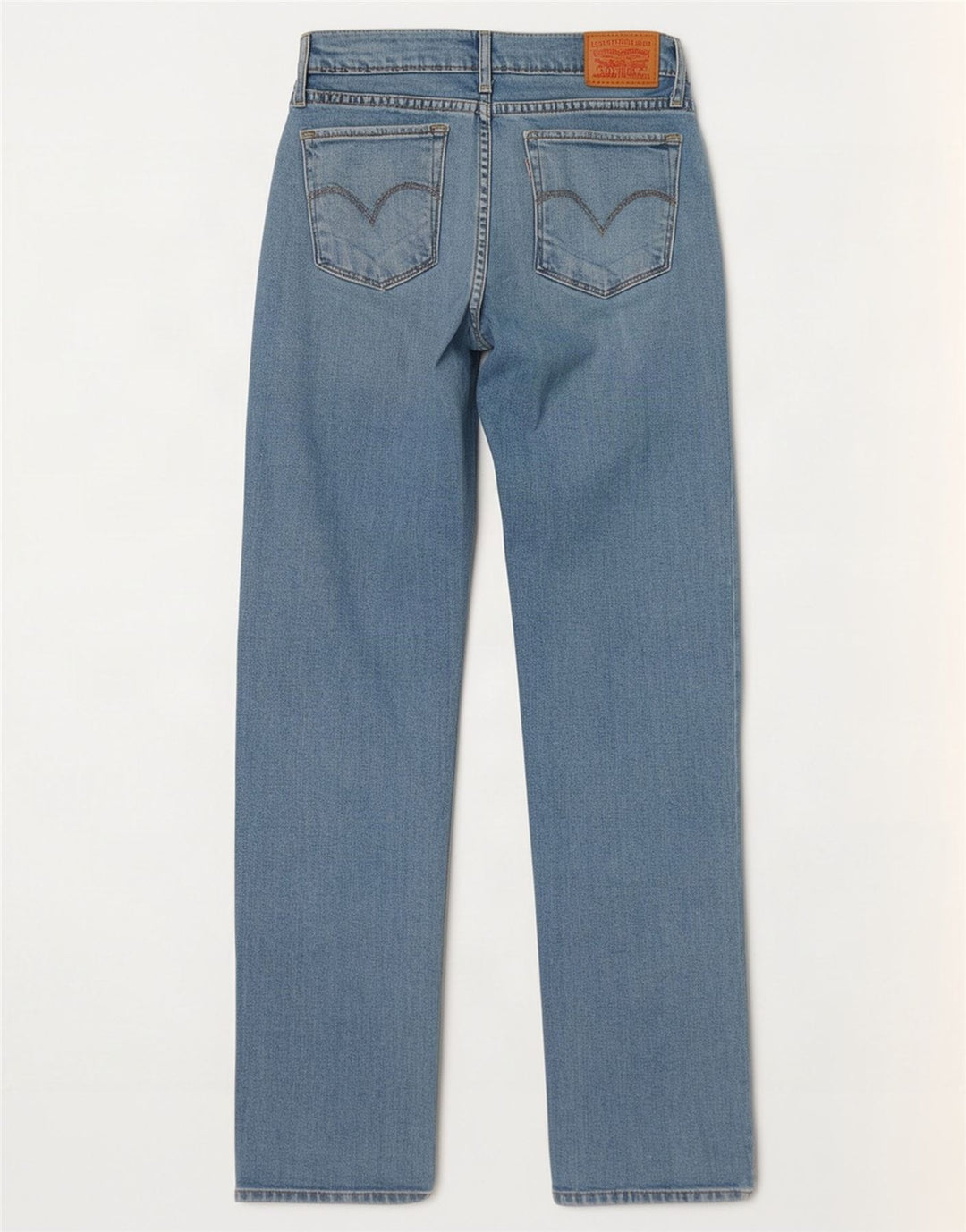 Jeans dritti Levi's 714 da donna W26 L30 cotone blu