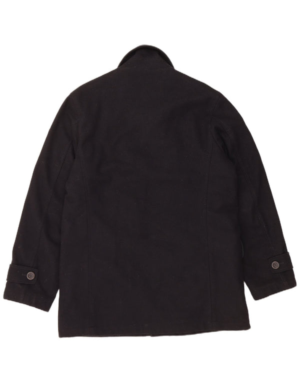 Soprabito da uomo NAVIGARE UK 38 medio in lana nera