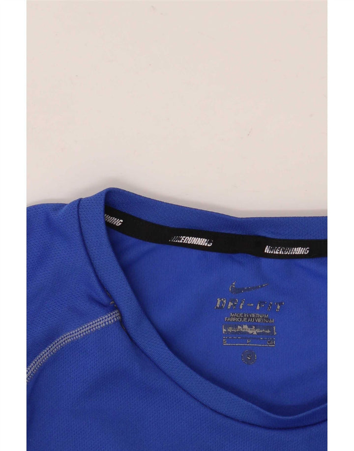 Maglietta Nike Dri Fit da uomo, piccola, blu