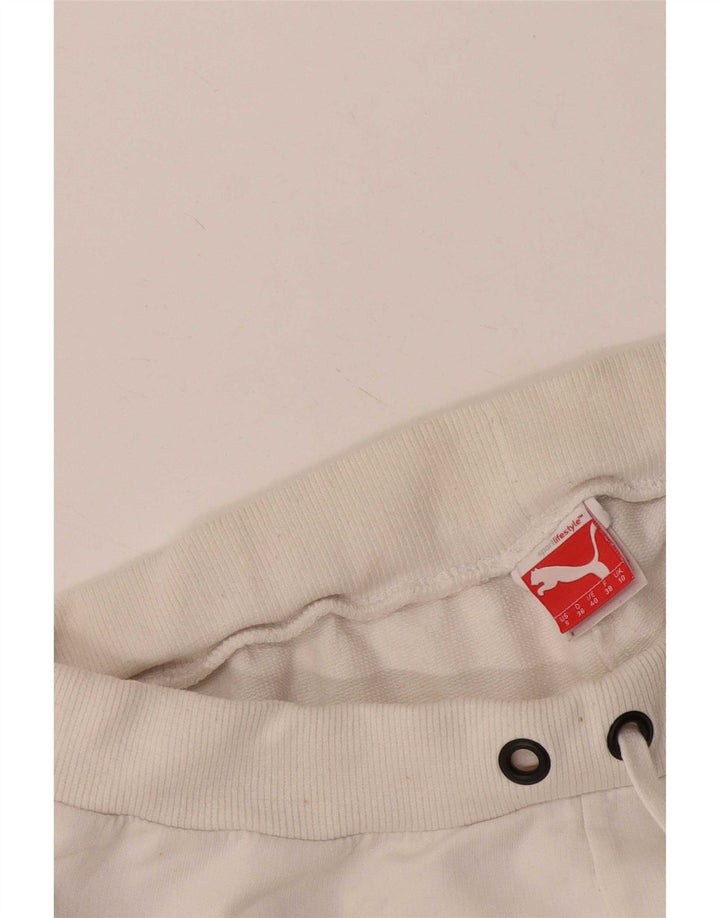 Pantaloncini sportivi Puma da donna UK 10 piccoli bianchi