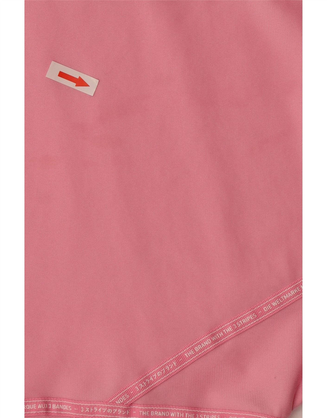 Giacca da ginnastica grafica per ragazze Adidas 11-12 anni in poliestere rosa