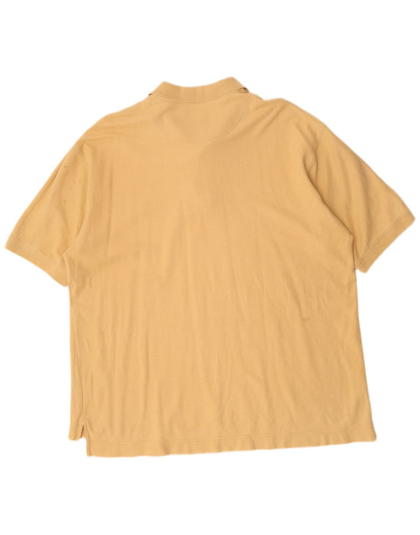 Polo da uomo Timberland XL in cotone giallo