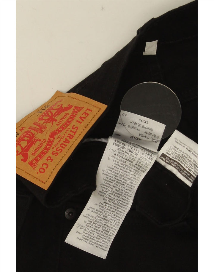 Jeans Levi's Uomo 511 Slim W30 L32 Cotone Nero
