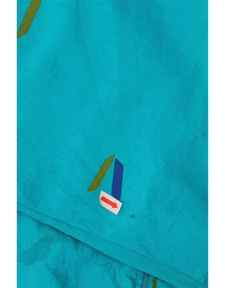 VINTAGE Womens Abstract Pattern Full Tracksuit UK 12 Medium Turquoise Vintage Vintage and Second-Hand Vintage from Messina Hembry 