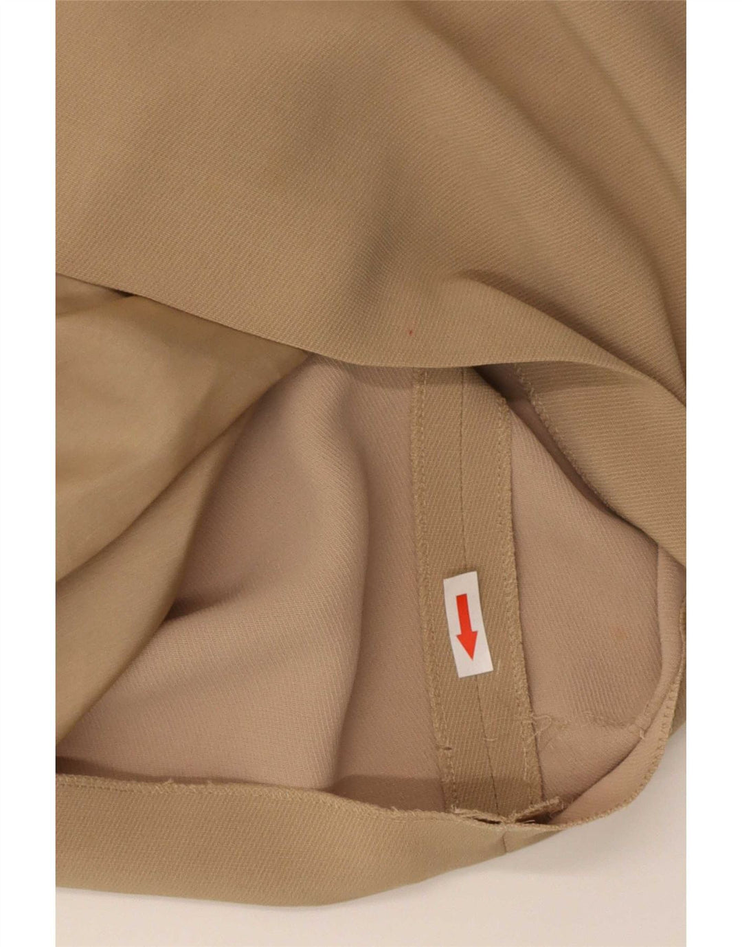 Gonna a tubino da donna Max & Co. UK 12 media W28 acetato beige