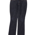 Jeans dritti da donna LEVI'S W30 L34 cotone blu navy