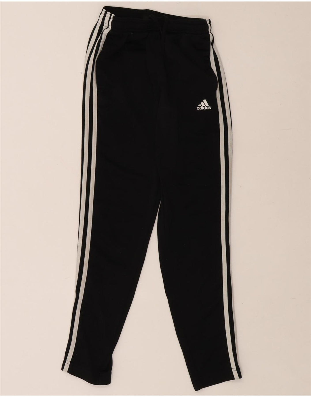 Pantaloni da tuta ADIDAS Aeroready da ragazzo 11-12 anni in poliestere nero