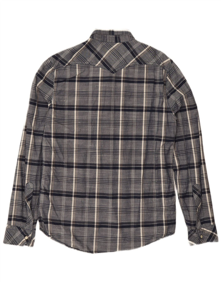 Camicia Lee da uomo dalla vestibilità regolare, piccola, in cotone a quadri blu navy