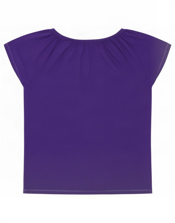 Top camicetta da donna M&Co UK 14 Viscosa viola medio