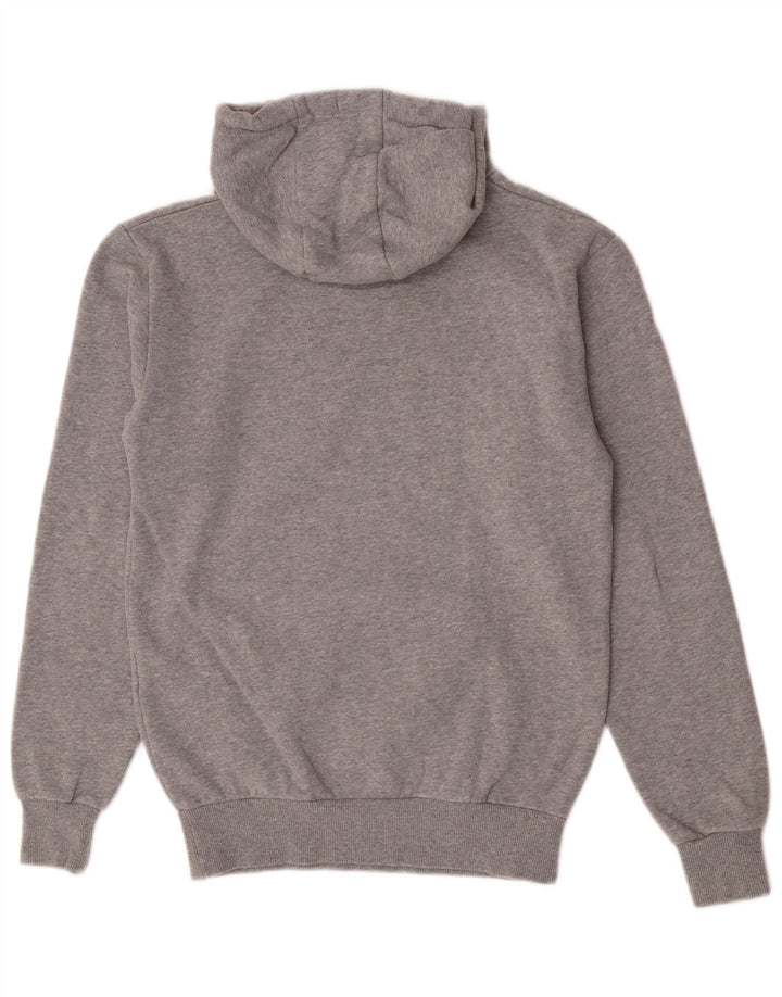 Felpa con cappuccio da uomo con vestibilità regolare grafica Ellesse, piccola, in cotone grigio