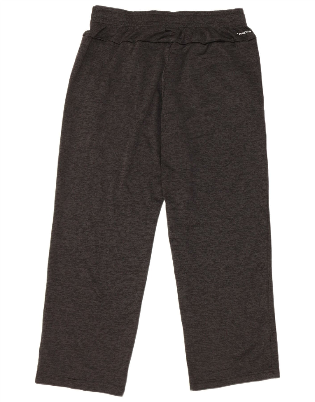 Pantaloni da tuta da uomo Adidas Large in poliestere chiazzato nero