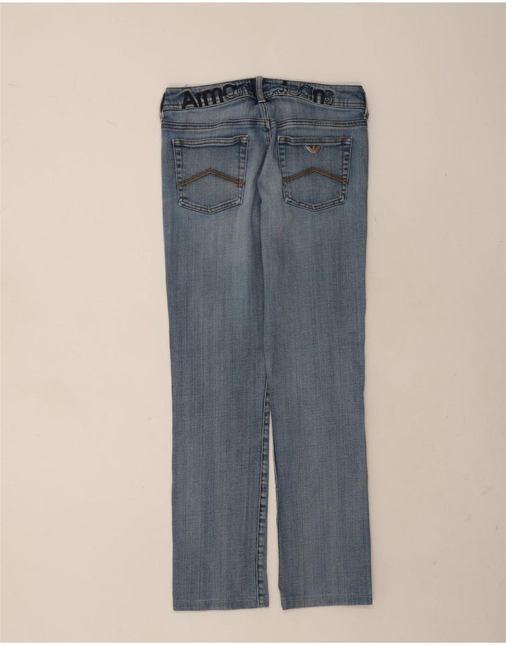Jeans slim da donna Armani W27 L30 Blu