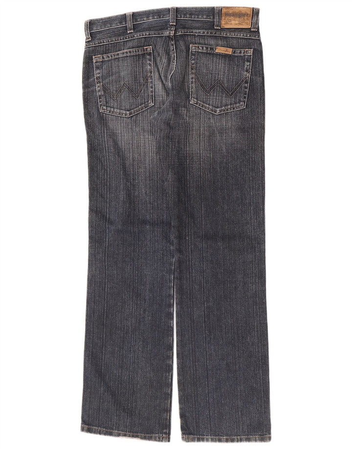 Jeans Bootcut da uomo Wrangler W32 L34 cotone blu