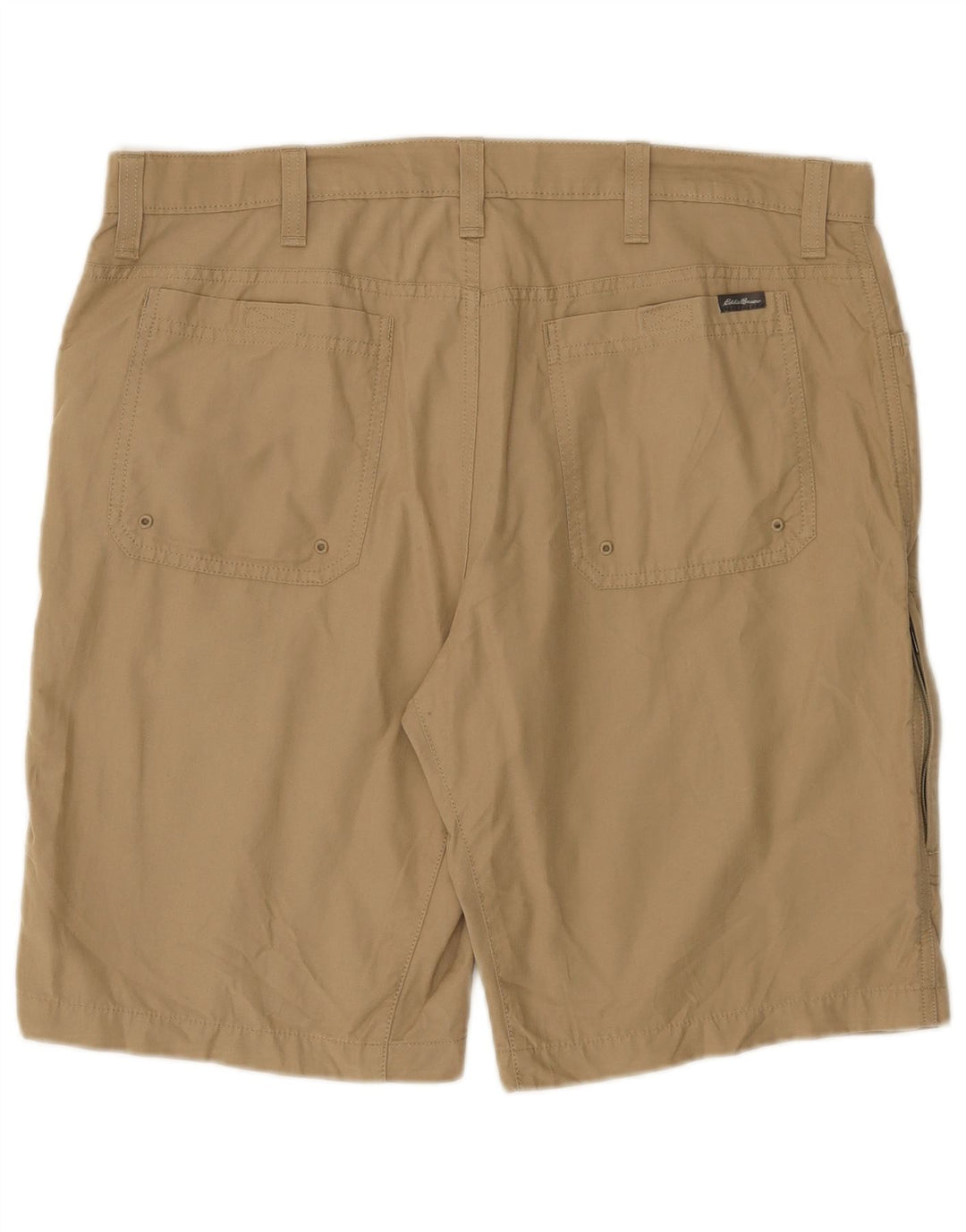 Pantaloncini cargo da uomo EDDIE BAUER W36 grandi in cotone beige