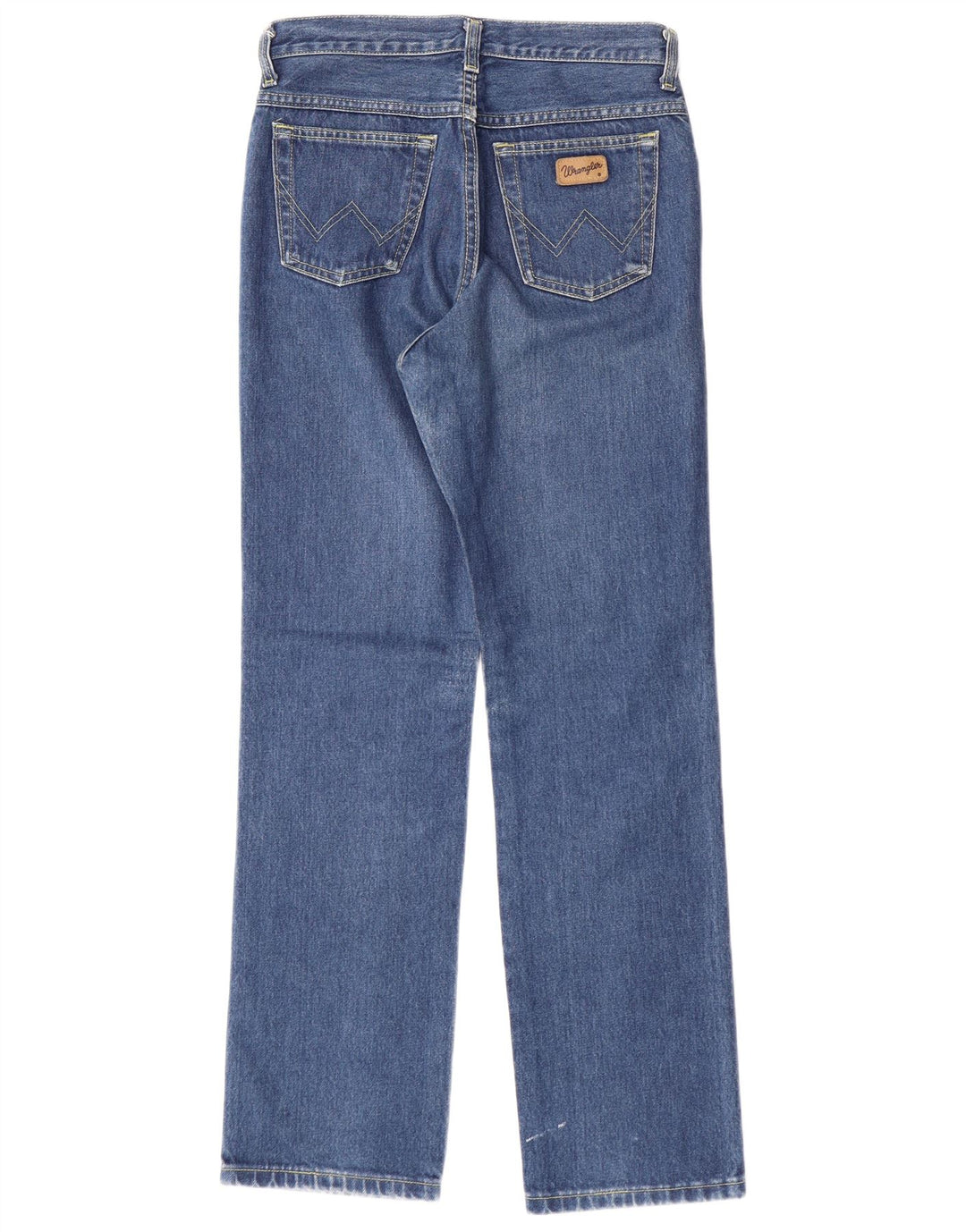 Jeans dritti da uomo WRANGLER W30 L30 cotone blu navy