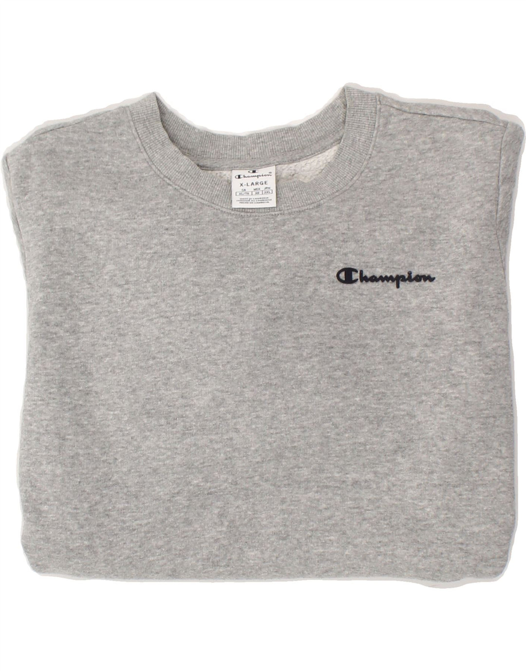 CHAMPION Womens Sweatshirt Jumper UK 18 XL Grey Vintage Champion and Second-Hand Champion from Messina Hembry 