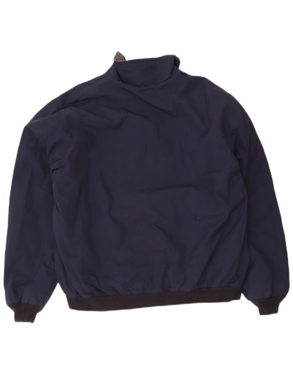 Giubbotto bomber da uomo L.L.Bean UK 40 grande poliestere blu navy