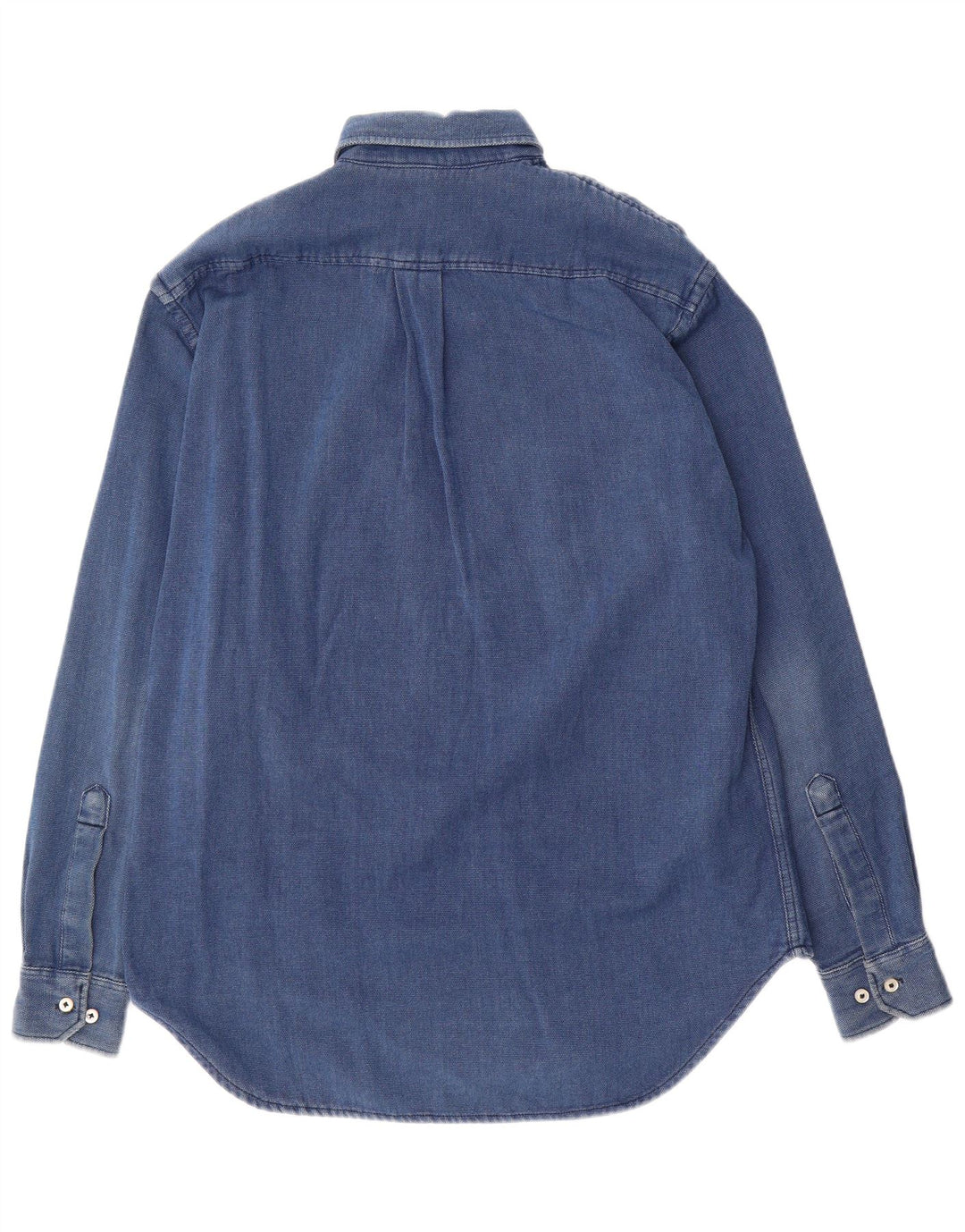 Camicia da vela da uomo Murphy & Nye in cotone blu medio