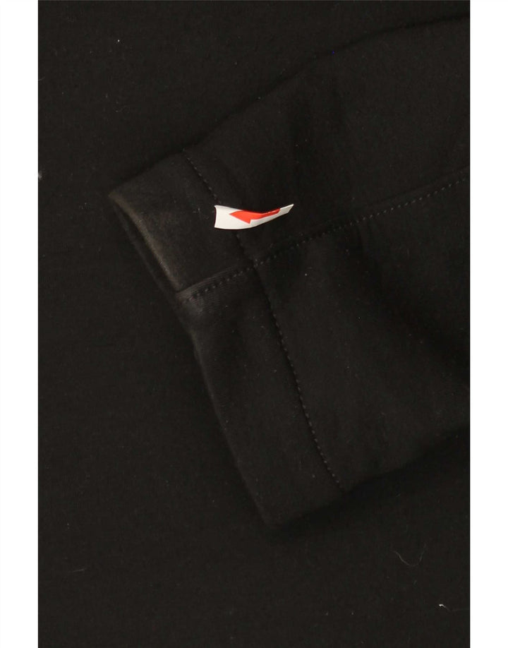 Giacca imbottita con cappuccio da uomo Zara UK 40 grande cotone nero
