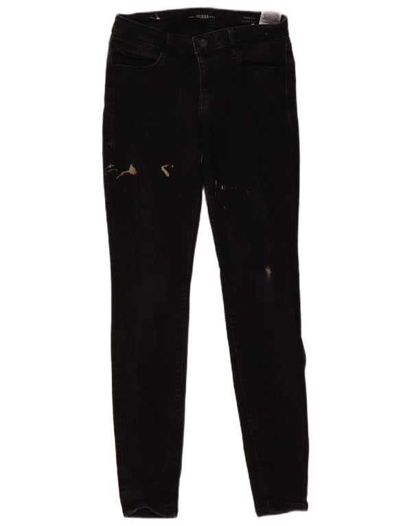 Jeans skinny da donna Guess W29 L31 cotone nero