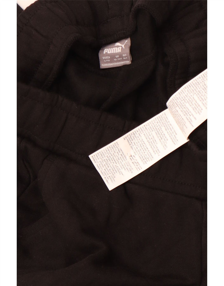 Pantaloni della tuta da ragazzo PUMA Joggers 13-14 anni in cotone nero