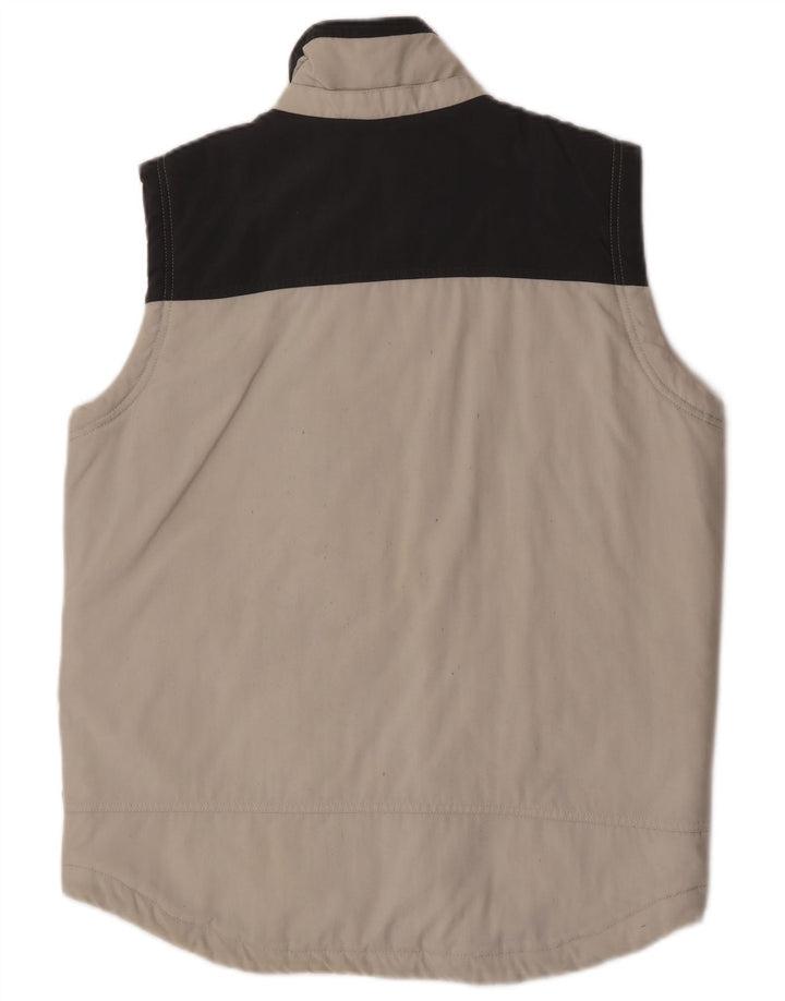 Gilet imbottito da uomo Champion UK 36 Small Grigio Colourblock in poliammide