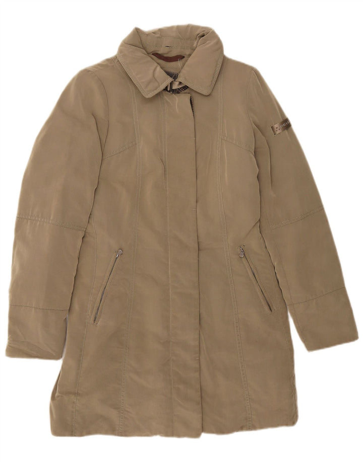 PEUTEREY Cappotto Imbottito Donna IT 40 Small Kaki Poliammide